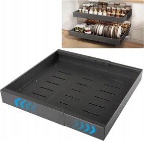 Teleszkópos fiók Polc Rendező Szekrény Doboz Szekrény Fiók