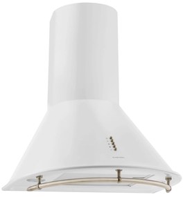 Klarstein Lumio Neo, retró kéményes páraelszívó, 60 cm, 610 m³/ó, nemesacél, fehér