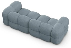 Világoskék kanapé 250 cm Loretto – Cosmopolitan Design