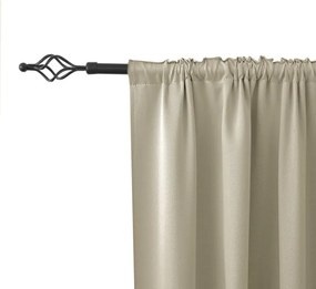 OXFORD világos olajzöld függöny 140x270 cm Felfüggesztés: Hullámos sínszalag