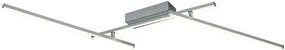 RÁBALUX 71019 NEGAN Modern LED Mennyezeti Lámpa Ezüst IP20