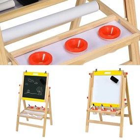 3 az 1-ben fa, gyerek rajztábla