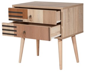 Éjjeliszekrény Tobobi 5 (többszínű). 1094393