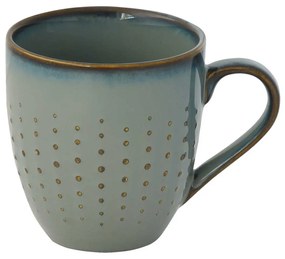 Modern porcelán domború cseppmintás bögre Drops Celadon