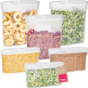 Hoga 1013 1014 Ömlesztett Anyag Tároló Doboz T 6db