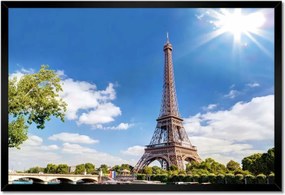 Poszterek keretben 60x40 Eiffel-torony Párizsban
