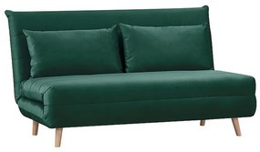 Spike II kanapé, zöld / natúr fa