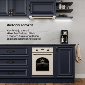 Klarstein Victoria páraelszívó elegáns, retro ihletésű, időtálló EEC A++ 359m³/h 60cm