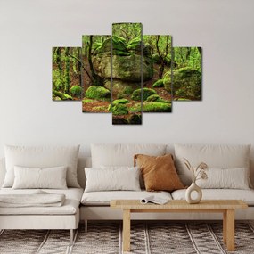 Egy varázslatos erdő képe (150x105 cm)