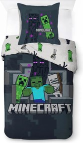 Minecraft Last Block Standing ágyneműhuzat 140×200cm, 70×90 cm