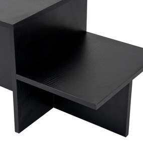 Harmony Wood Black dohányzóasztal