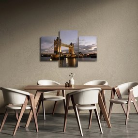 Kép - Tower Bridge éjszaka (90x60 cm)