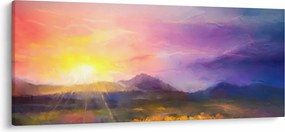Kép - Hajnalban (120x50 cm)