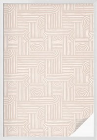 Öntapadós ablakfólia adatvédelem Geometrikus minta 100x146