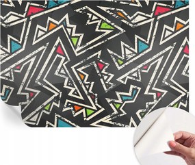 Gyönyörű öntapadós fali tapéta Energetikai geometria 104x70 cm