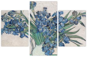 Kép - Vincent van Gogh, Irises, reprodukciók (90x60 cm)