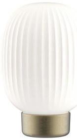 LED Dimmelhető érintős asztali lámpa LATTE LED/1,8W/5V USB 2000 mAh arany/fehér