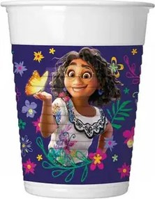 Disney Encanto Flower műanyag pohár 8 db-os 200 ml