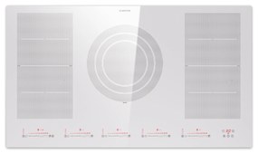 Masterzone 90 Flex, indukciós főzőlap, max. 12 600 W, beépített, 5 zóna, 2 Flex zóna, ThermoBoost technológia, Smart Flex