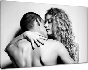 Vászonkép 100x70 Szerelmes ölelés Szereti