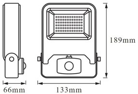Ledvance - LED Reflektor érzékelővel ENDURA LED/20W/230V IP44