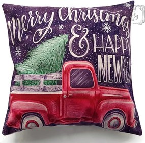 Párnahuzat Jancsi Karácsonyfa Mikulás Ajándék Tr3