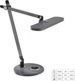 Prezent ZIPP 31216 Asztali lámpa 1x12W/LED 490lm IP20