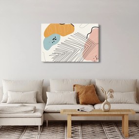 Kép - Levél illusztráció (90x60 cm)
