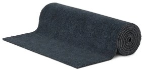 ajtószőnyeg sötétszürke 100x300 cm bojtos kókuszrost