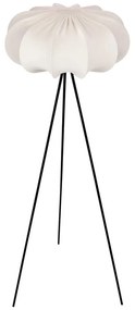 Fehér állólámpa textil búrával (magasság 147 cm) Cafee – Candellux Lighting