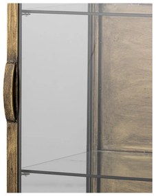 Aranyszínű fém tálalószekrény 45x110x40 cm Saone – Bloomingville