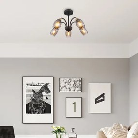 Globo 60297-5D - Csillár rúdon GERLY 5xE14/25W/230V