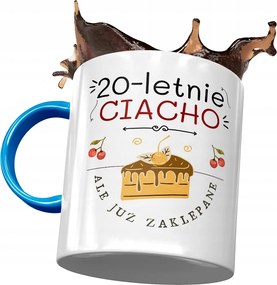 Kék Bögre Születésnapra 20 20. 20-as, fényképes nyomattal