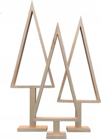 KarĂĄcsonyfa fa dĂszalap 3 db 45 cm