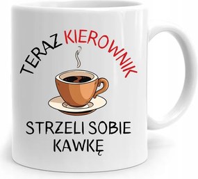 Ajándék Bögre A Vezetőnek, fényképes nyomott mintás Kávé