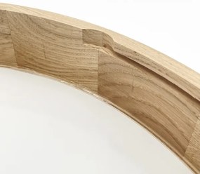 Brilagi - LED mennyezeti lámpatest CARVALHO 4xE27/60W/230V tölgy átm. 57,5 cm