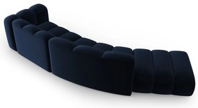 Sötétkék sarokkanapé (jobb oldali) Lupine – Micadoni Home