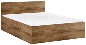 SOFIA ágy 140 x 200 cm, artisan tölgy Ágyrács: Ágyrács nélkül, Matrac: Matrac nélkül