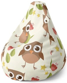 Pear babzsák baglyok - gyerek, színes
