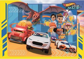 Hot Wheels Race 30 db-os puzzle Clementoni