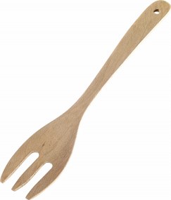 Fa saláta evőeszköz készlet