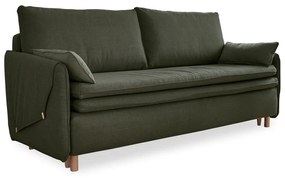 Zöld kinyitható kanapé 207 cm Simon – Miuform