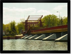 Poszterek keretben 40x30 Felvonóhíd Bicskén