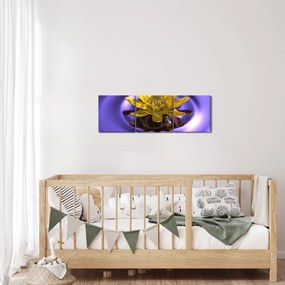 Kép - Tavirózsa (órával) (90x30 cm)