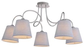 Csillár rúdon LUK 5xE14/40W/230V