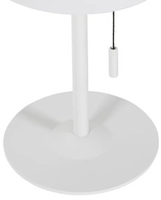 Kültéri asztali lámpa fehér LED-del, 3 fokozatban szabályozható, újratölthető és napelemes - Ferre