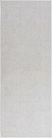 vidaXL Területszőnyegek LUGO Krém és Szürke 200 x 80 cm Poliészter