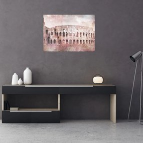 Kép - Vintage képeslap a városról N⁰2 (70x50 cm)
