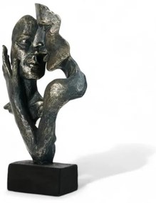 Asztali dekoráció 31,5x9,5x19 cm gyanta/patina