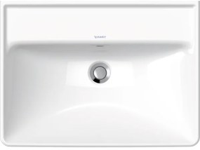 Duravit 2366600060 - D-NEO falra szerelhető mosdó 60x44 cm, kerámia, fényes fehér